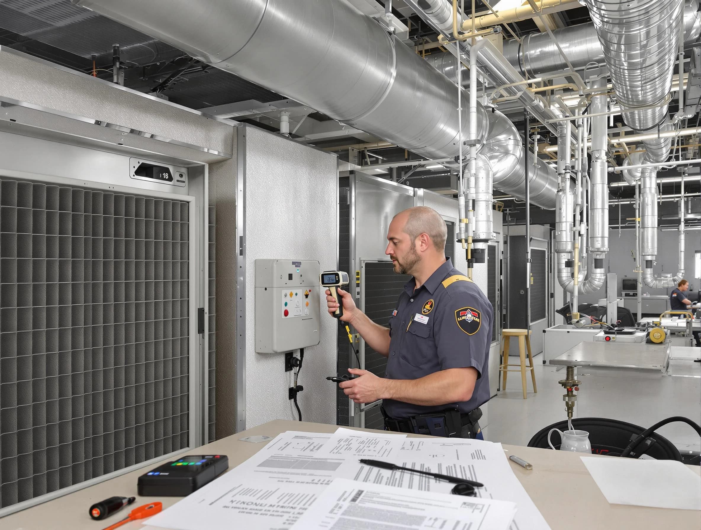 Professional filter system inspection by Marshfield Air Duct Cleaning in Marshfield