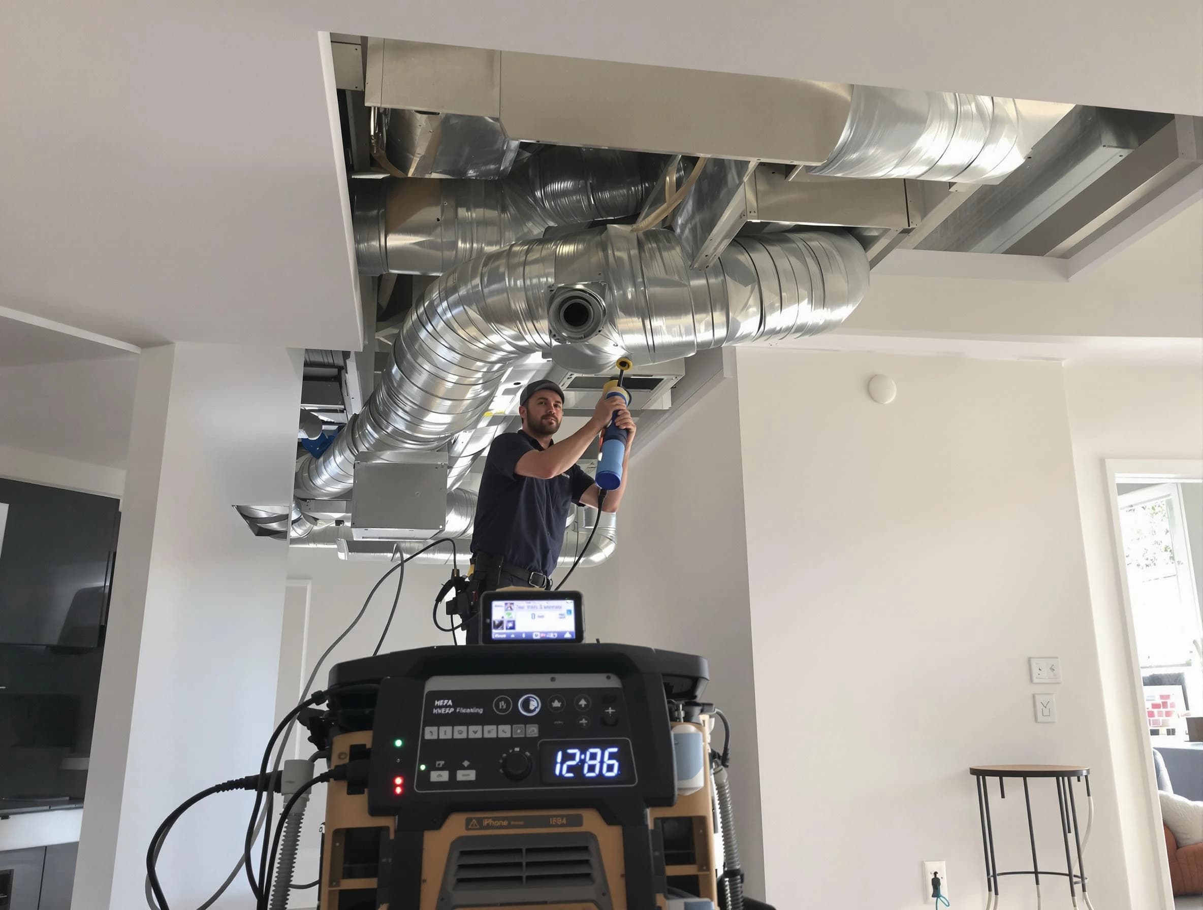 Advanced pure air duct cleaning by Marshfield Air Duct Cleaning in Marshfield