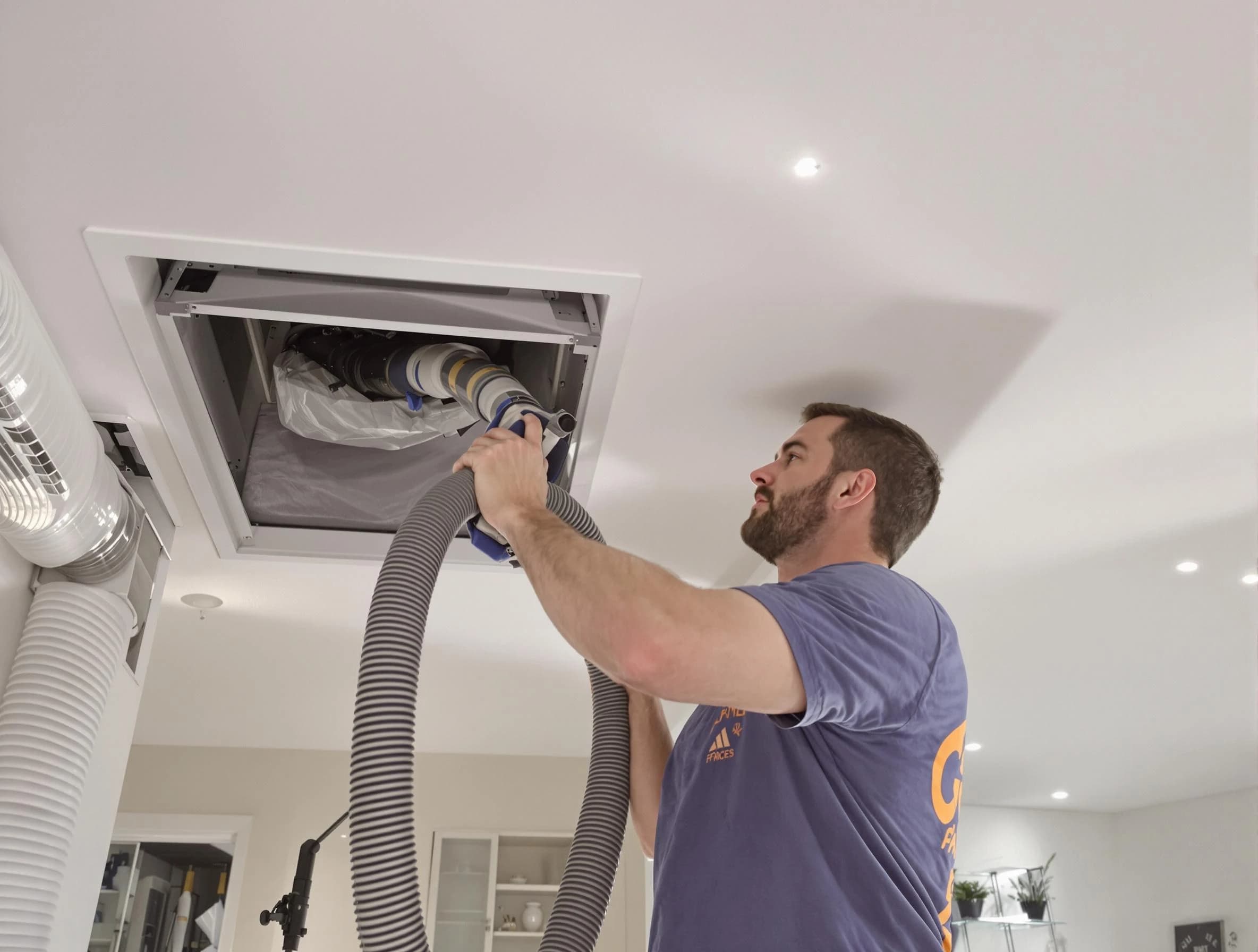 Precision indoor duct cleaning by Marshfield Air Duct Cleaning in Marshfield