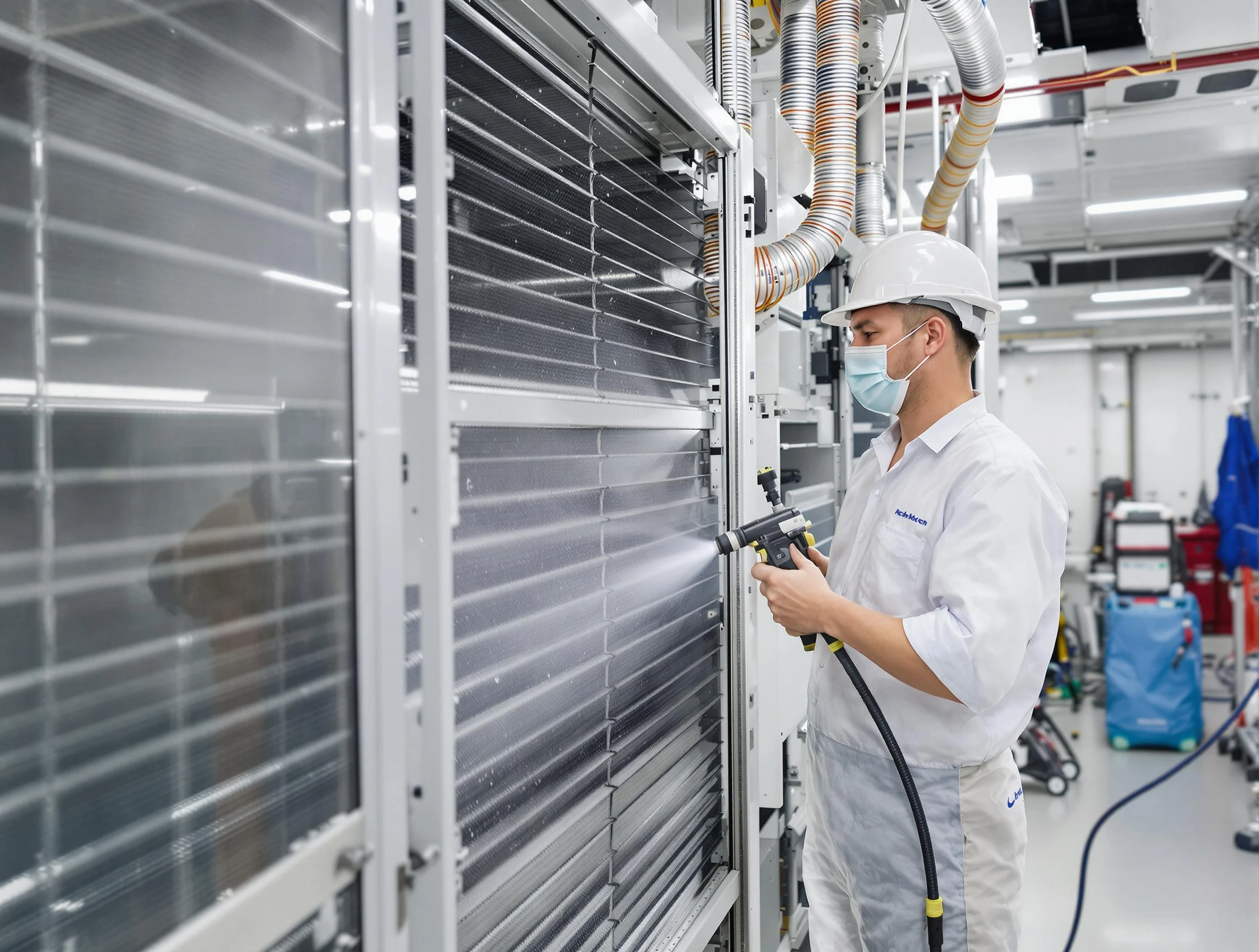 Professional AC coil cleaning by Marshfield Air Duct Cleaning in Marshfield