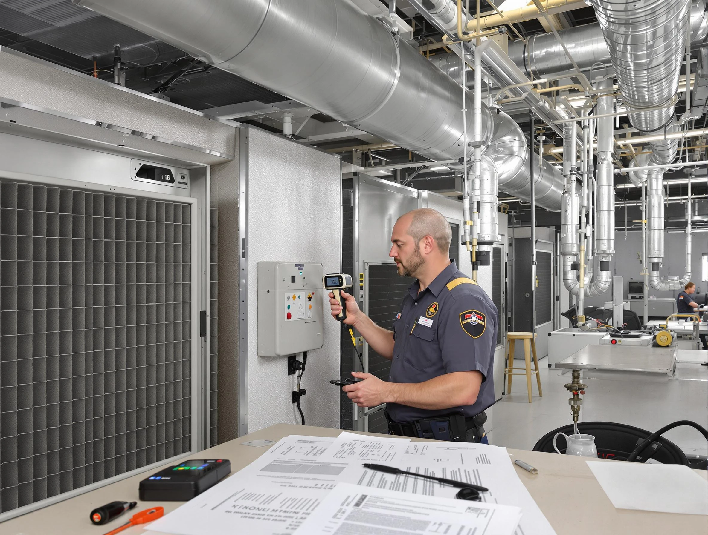 Professional filter system inspection by Marshfield Air Duct Cleaning in Marshfield