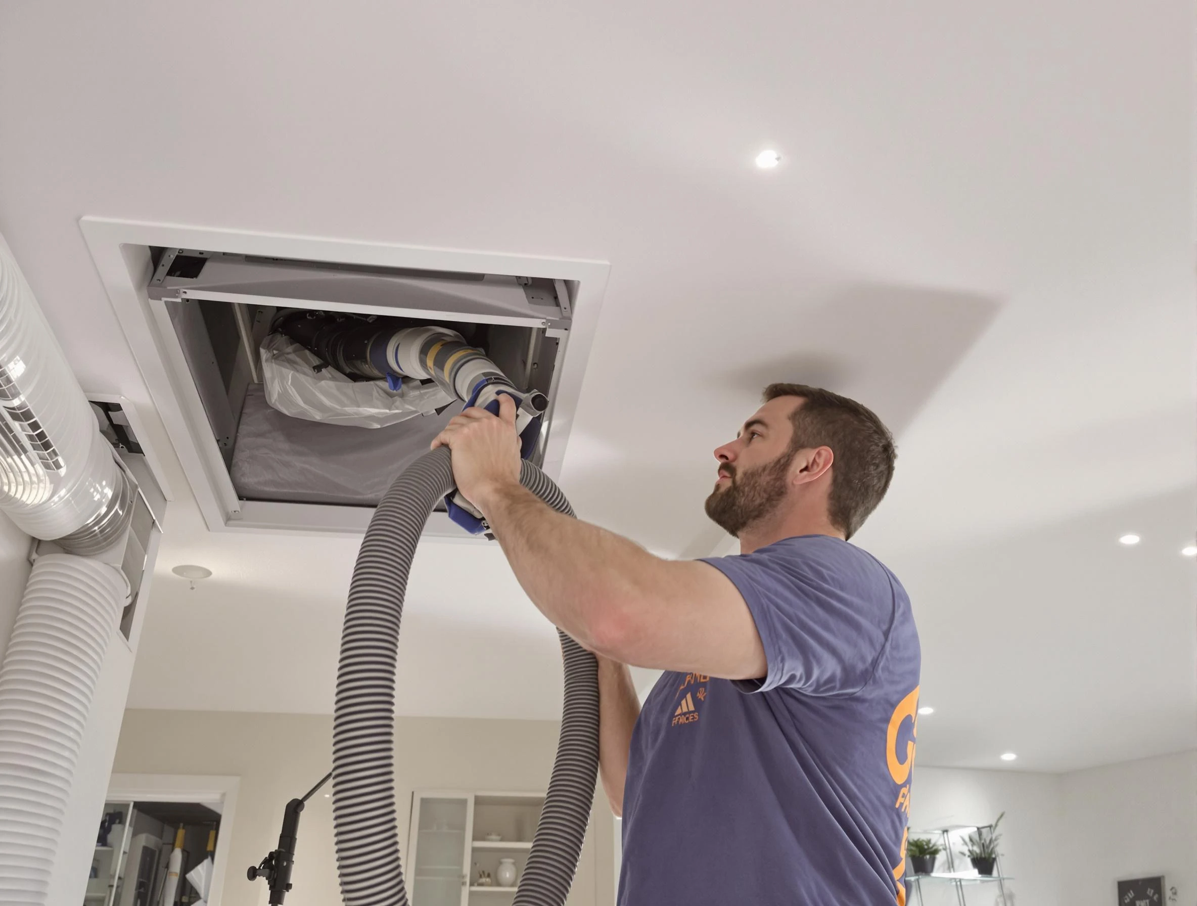 Precision indoor duct cleaning by Marshfield Air Duct Cleaning in Marshfield