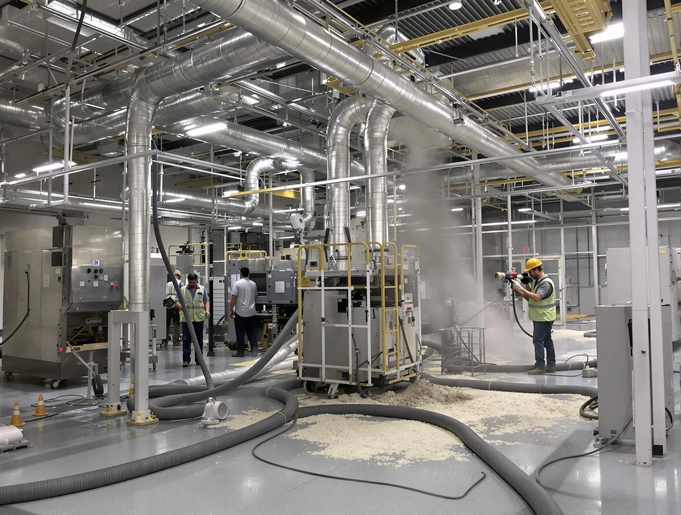 Heavy-duty industrial duct cleaning by Marshfield Air Duct Cleaning in Marshfield